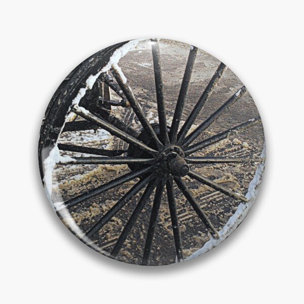 Item preview, Amish Wagon wheel in Winter designed and sold by Billlee.