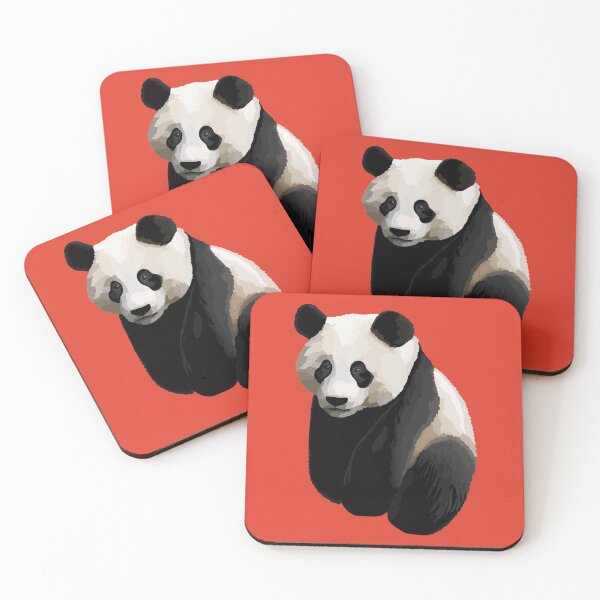 Item preview, Chili Red - Realistic Giant Panda Illustration designed and sold by Amanda Roos.