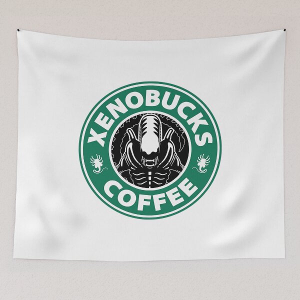 Item preview, Xenobucks Coffee  designed and sold by Savagelovely.