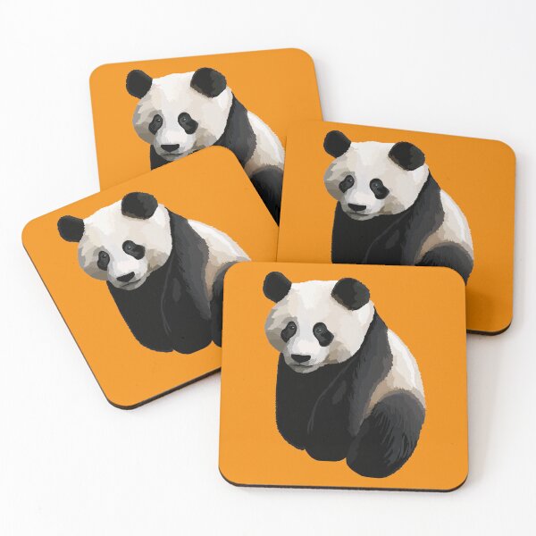 Item preview, Tangerine - Realistic Giant Panda Illustration designed and sold by Amanda Roos.