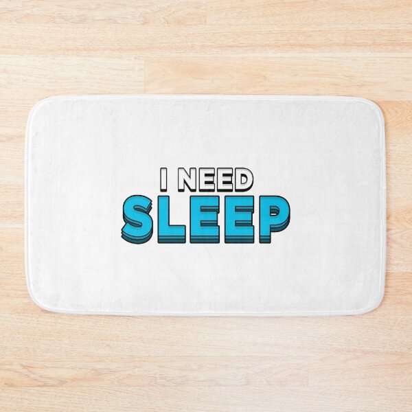 Item preview, I Need Sleep Blue 3d Text designed and sold by PeterPrv.
