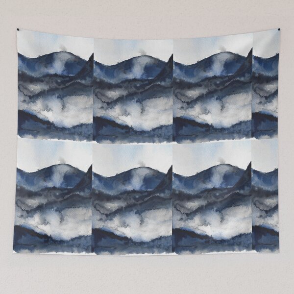 Item preview, Watercolor mountains designed and sold by TableArt.