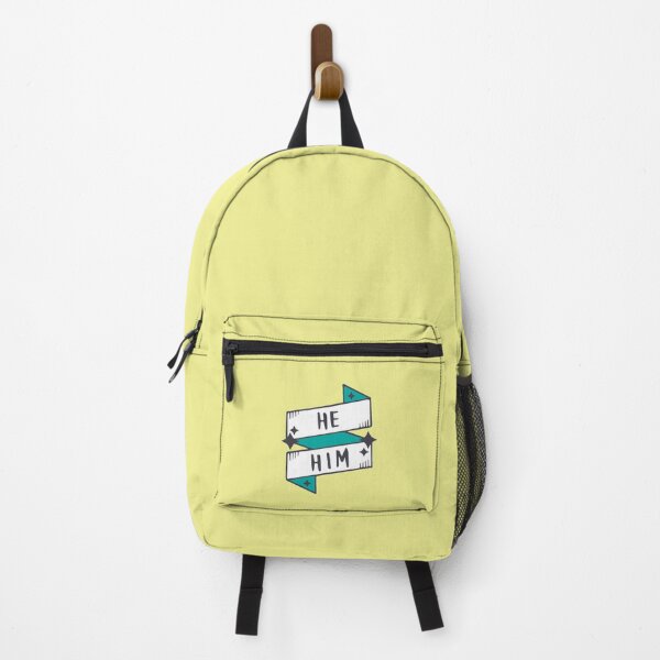 Item preview, He / Him (Masculine) in Light Yellow designed and sold by LaurenTowner.