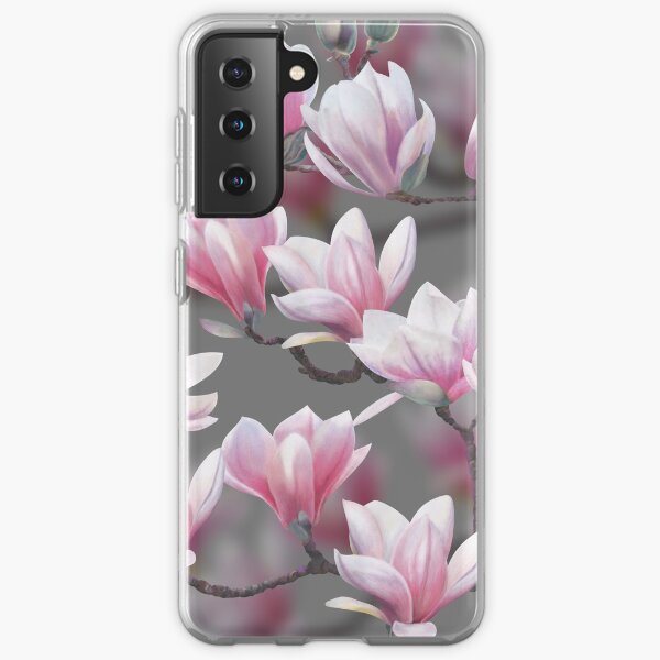 Pink Magnolia Blossom Samsung Galaxy Soft Case