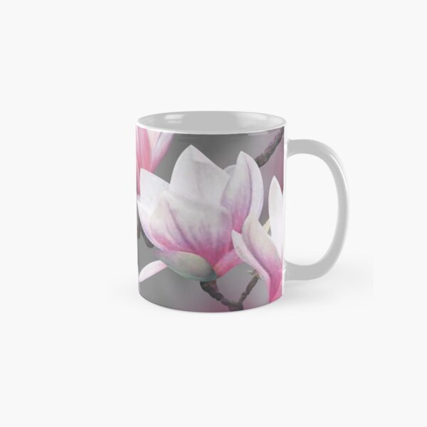 Pink Magnolia Blossom Classic Mug