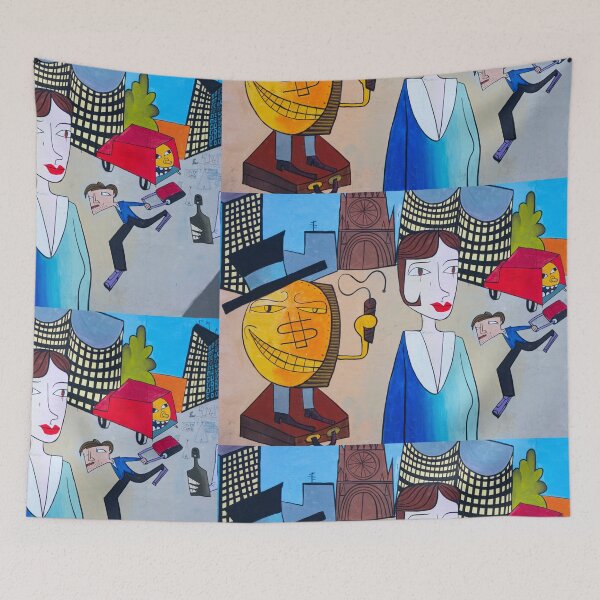 Item preview, Berlin Wall Graffiti Art designed and sold by portokalis.