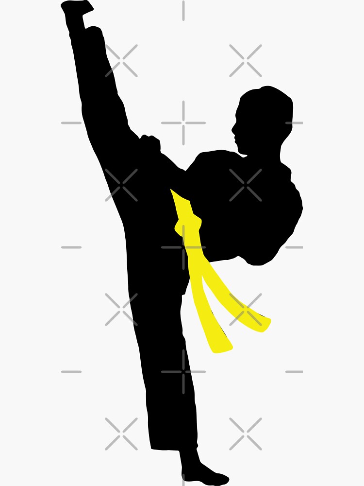 Karate Tae Kwon Do Boy Yellow Belt