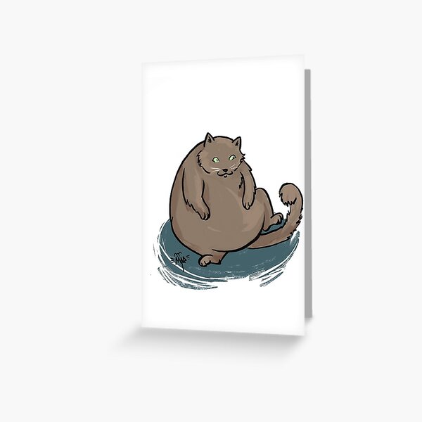 Item preview, Fat Cat designed and sold by mekocardgames.