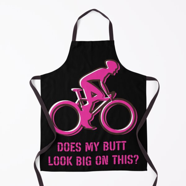 Item preview, Does my butt look big on this? Road cyclist. Pink. designed and sold by JellyBeenzz.