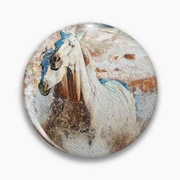 Item preview, Horse Herd - wild horses river - riding lovers horse art gift designed and sold by TheGallery69.
