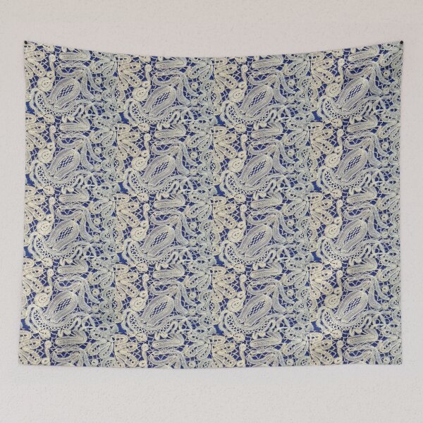 Item preview, blue lace designed and sold by Cuteenhle.
