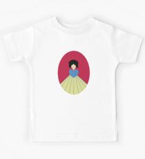 Simplistic Princess #6 Kids Tee