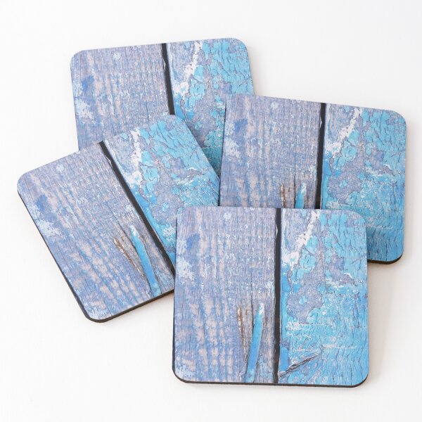Item preview, blue piece of wood old designed and sold by Laurentlartiste.