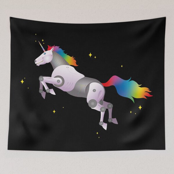 Item preview, Robot Unicorn designed and sold by SharpPaper.