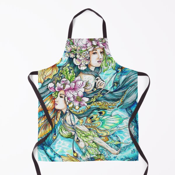 Item preview, Sirena Blue Twin Mermaids Promo designed and sold by Phoenix Amulet.