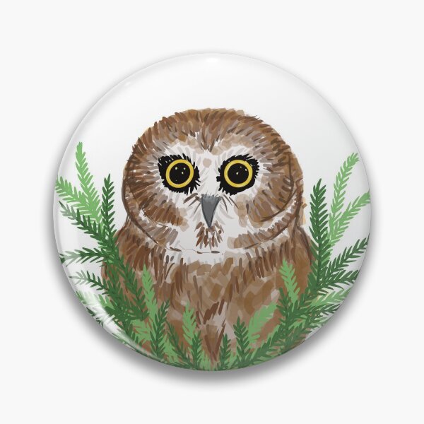 Item preview, Rockefeller owl designed and sold by Luaillustration.