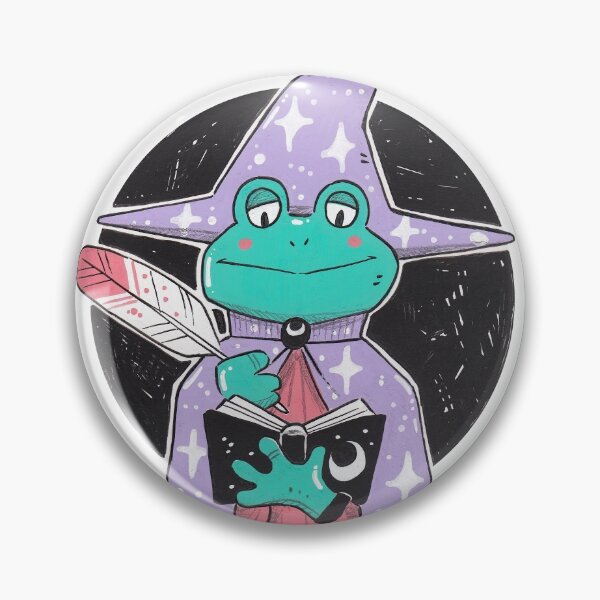 Item preview, Wizard Frog designed and sold by kattvalk.