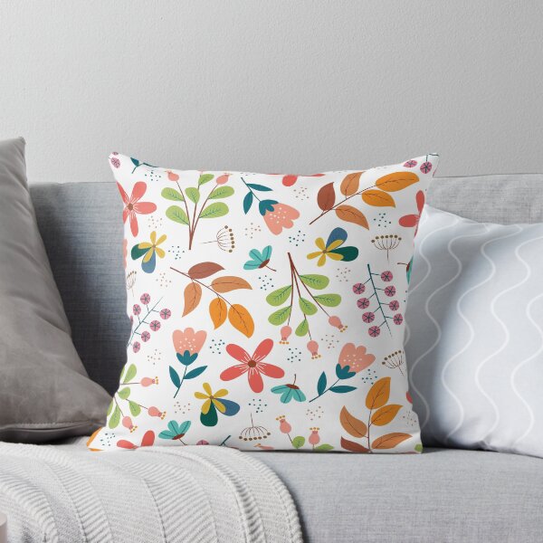 Artikelvorschau, botanische bunte Landschaft Wildblumen Aquarellmalerei entworfen und verkauft von donvector.