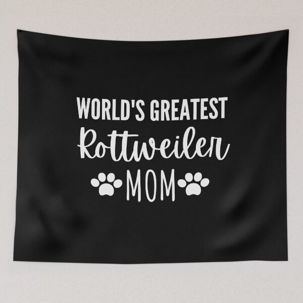 Item preview, World's Greatest Rottweiler Mom Funny Dog Lover Gift designed and sold by saadtraibiz.