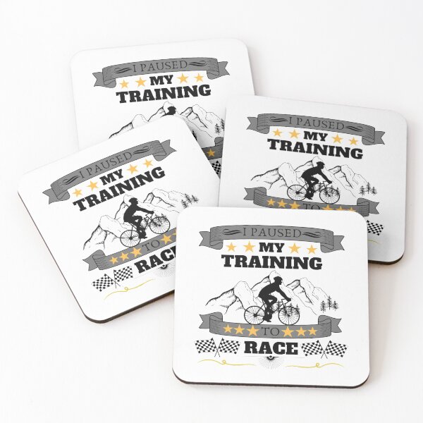 Item preview, I Stopped My Training To Race, designed and sold by Sonatablue.