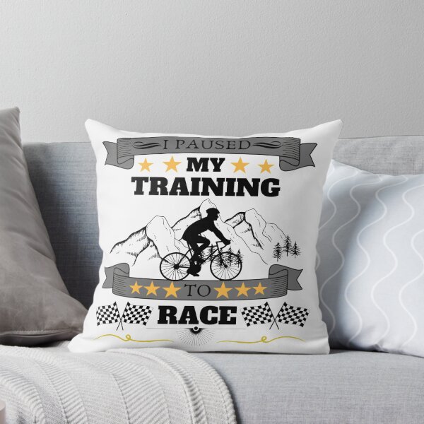 Item preview, I Stopped My Training To Race, designed and sold by Sonatablue.