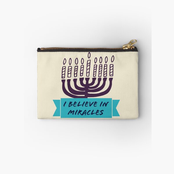 Item preview, I believe in miracles - Hanukkah designed and sold by flickertoaflame.