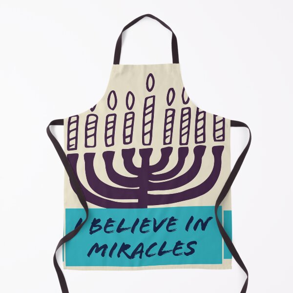Item preview, I believe in miracles - Hanukkah designed and sold by flickertoaflame.