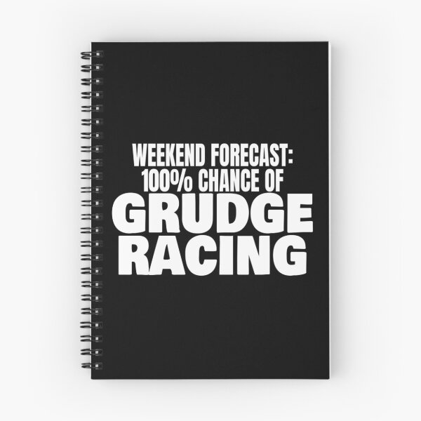 Item preview, Weekend Forecast 100% Chance Of Grudge Racing T Shirt Merch designed and sold by PRINTS2HOT.