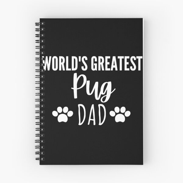 Item preview, World's Greatest Pug Dad Funny Dog Lover Gift designed and sold by saadtraibiz.