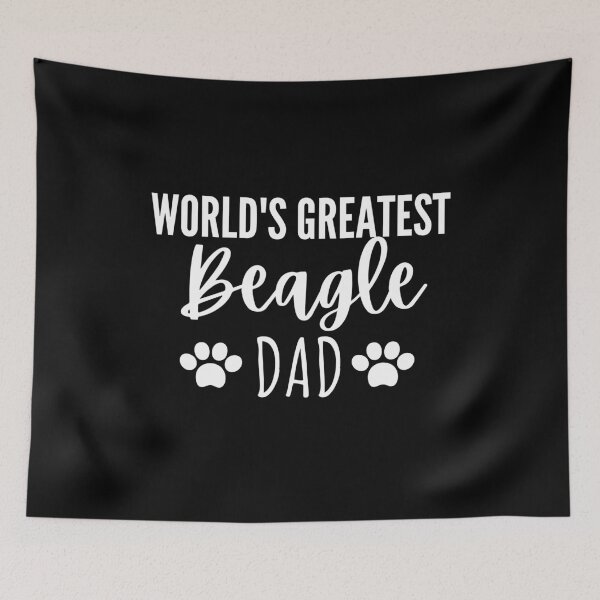 Item preview, World's Greatest Beagle Dad Funny Dog Lover Gift designed and sold by saadtraibiz.