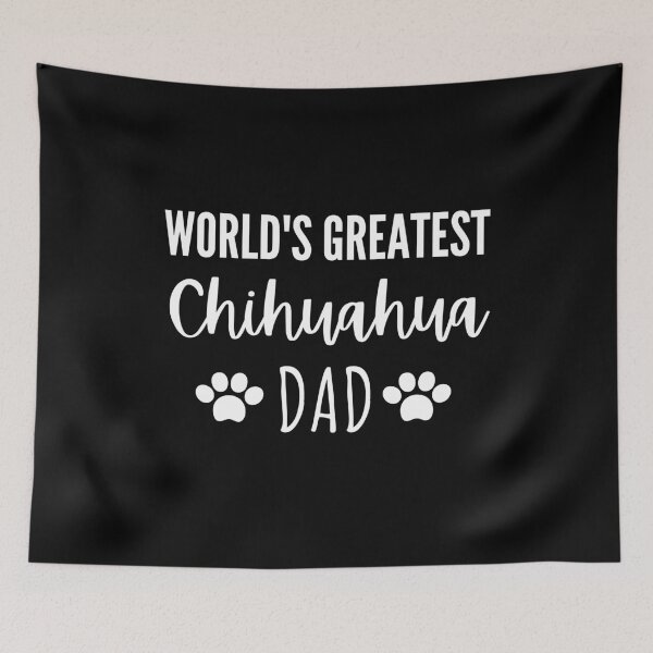 Item preview, World's Greatest Chihuahua Dad Funny Dog Lover Gift designed and sold by saadtraibiz.