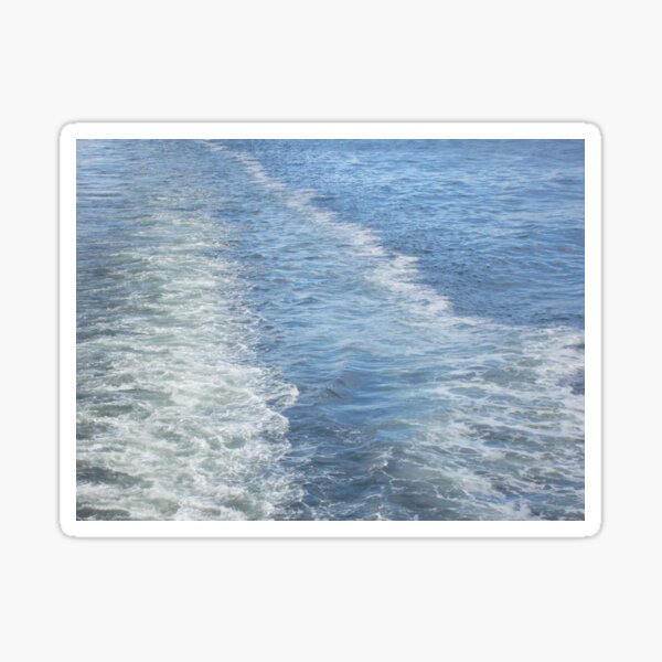 Ferry Wake Sticker