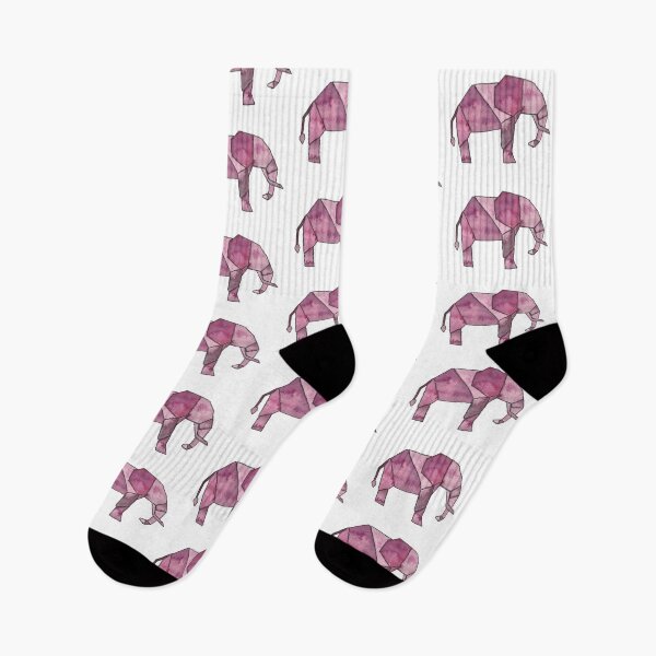 Item preview, Elephant watercolor geometric designed and sold by TableArt.