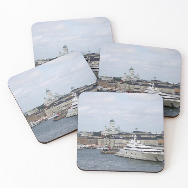 Item preview, Helsinki cityscape with Helsinki Cathedral and South Harbor, Finland designed and sold by Ambasador.