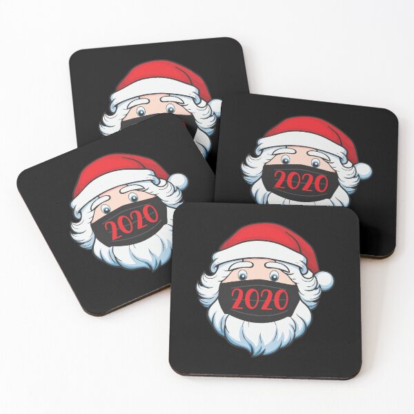 Item preview, Santa Claus In Face Mask | Christmas 2020 designed and sold by SerendipityNow.
