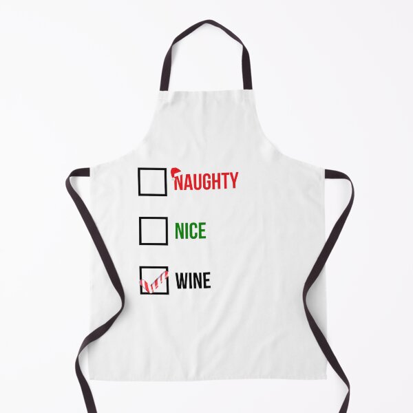 Item preview, Nice Naughty Wine Funny Christmas Gift For Wine Lovers designed and sold by GoldenDov.