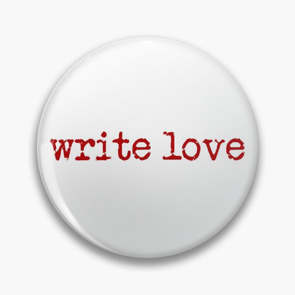 Item preview, write love in red designed and sold by TeaRoseWriter.