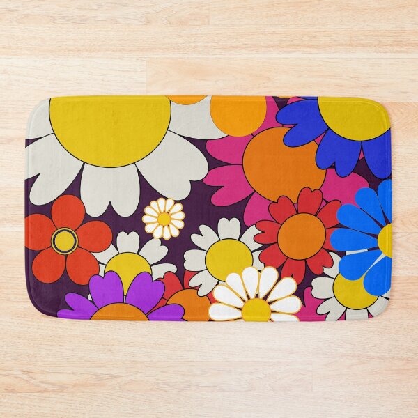 Item preview, hippy daisy flower power design designed and sold by pauloneill-art.
