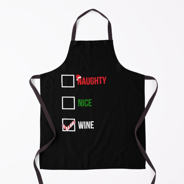 Item preview, Nice Naughty Wine Funny Christmas Gift For Wine Lovers designed and sold by GoldenDov.