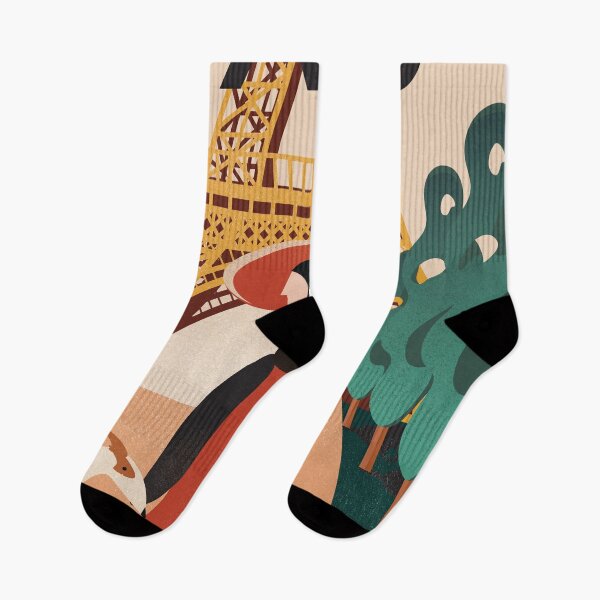 Item preview, Paris france travel poster eiffel tower designed and sold by Arctic frame studio.