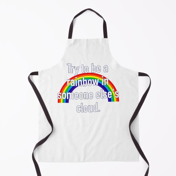 Item preview, Try to be a rainbow in someone else's cloud. designed and sold by Papermouse.