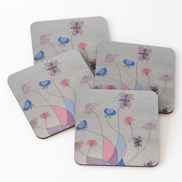 Item preview, Flower Fusion Pink designed and sold by Gillian Cross.