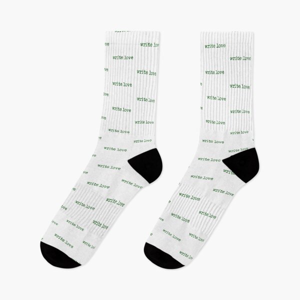 Item preview, write love in green designed and sold by TeaRoseWriter.