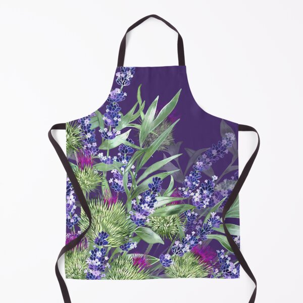 Thistles & Lavender Apron