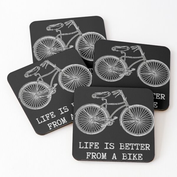 Item preview, Life is better from a bike. designed and sold by JellyBeenzz.