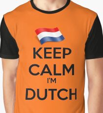 Keep Calm I'm Dutch Graphic T-Shirt