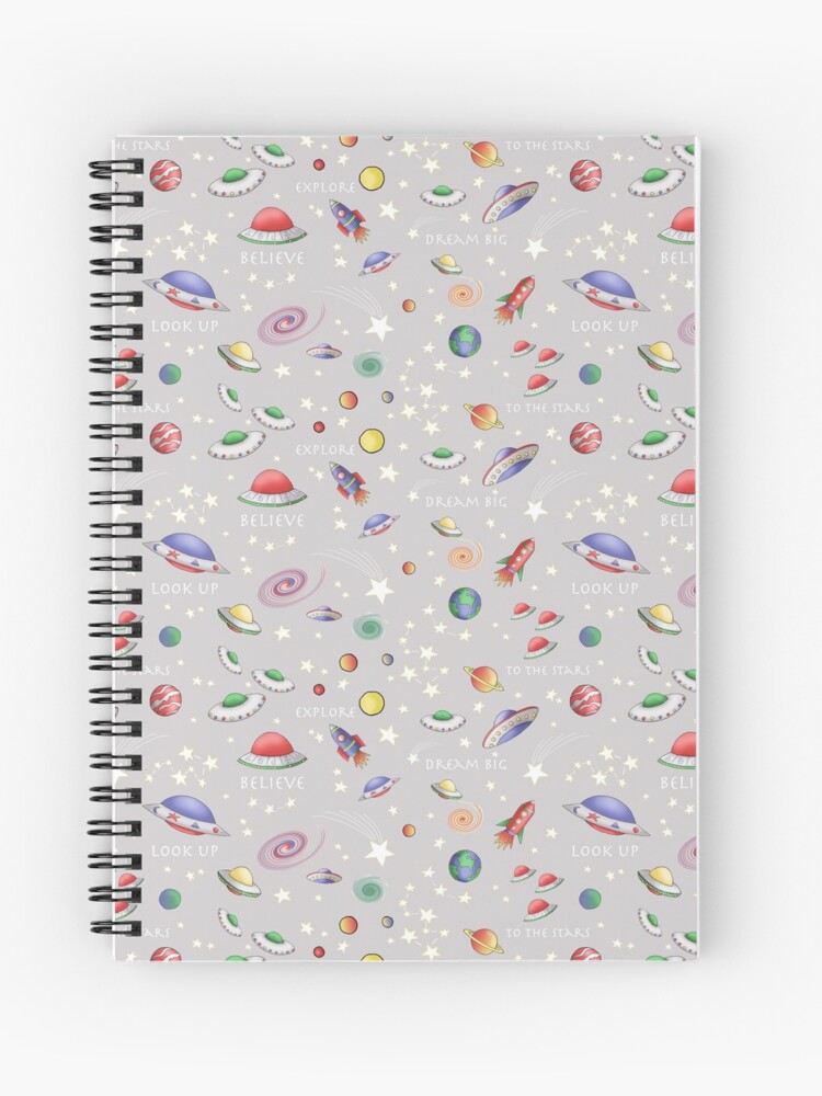 Thumbnail 1 of 3, Journal, Grey UFO Design designed and sold by MarylandMUFON.