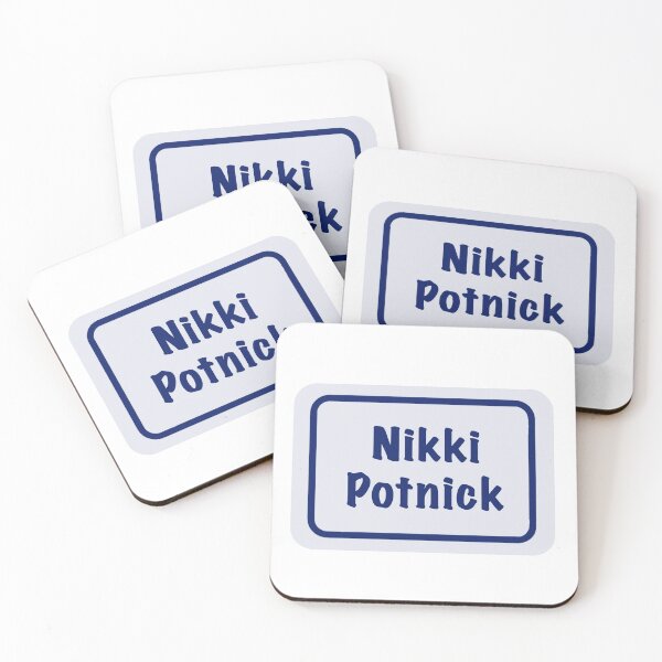 Item preview, Nikki Potnick Name Tag designed and sold by Mazmade.