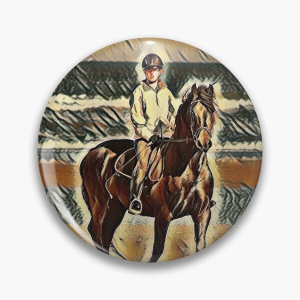 Item preview, Horse rider - Horse riding lovers horse art gift designed and sold by TheGallery69.