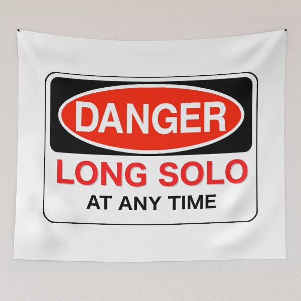 Item preview, DANGER! LONG SOLO! designed and sold by Corry Bros Jazz Stuff Shop.